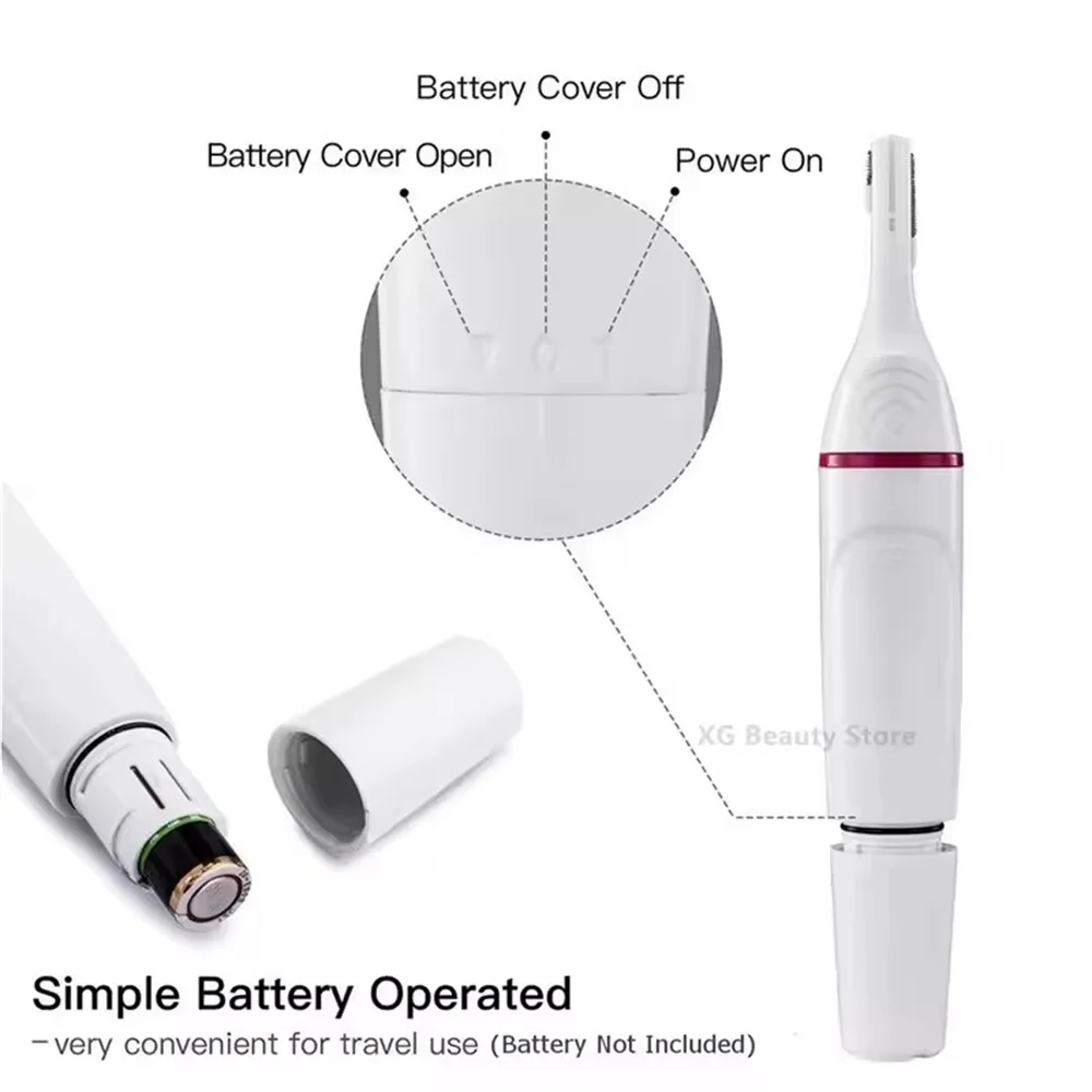Multifunction 5 In 1 Electric Epilator For Women Hair Remover Shaver Razor For Eyebrow Underarm Bikini Leg Depilador Feminino ﻿ image 2