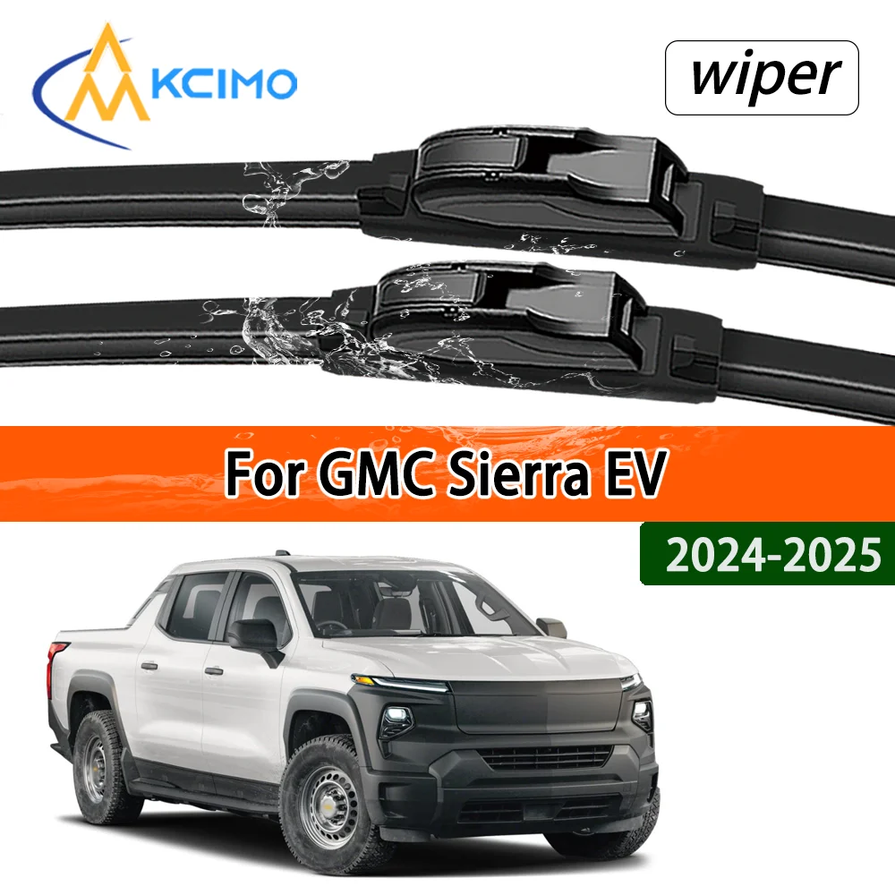 

Бесшумные передние щетки стеклоочистителя для GMC Sierra EV Chevrolet Silverado EV 2024-2025, гарантия прозрачной видимости, долговечная работа