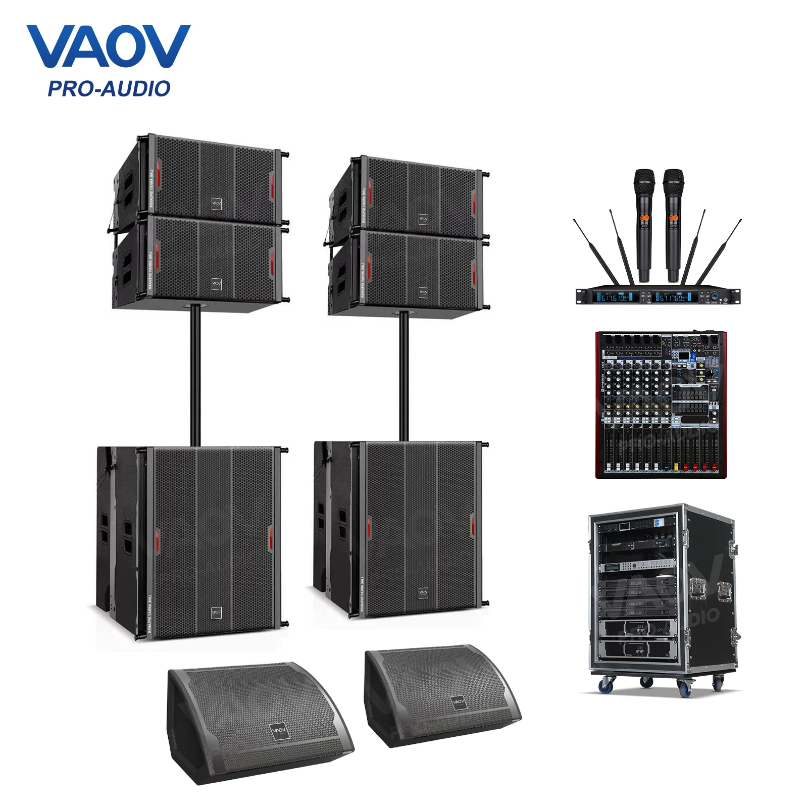 Professional Speakers Pa System 18 Inch Subwoofer  Single 12 Inch Sound System Line Array Speakers