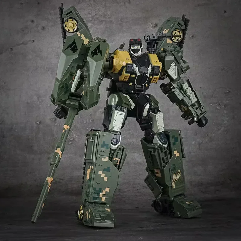 変換おもちゃ Bowutang 中国風メカフィギュアモデルマウンテンライオン-96B 15 軽戦車ヒョウアクションフィギュアコレクションギフト