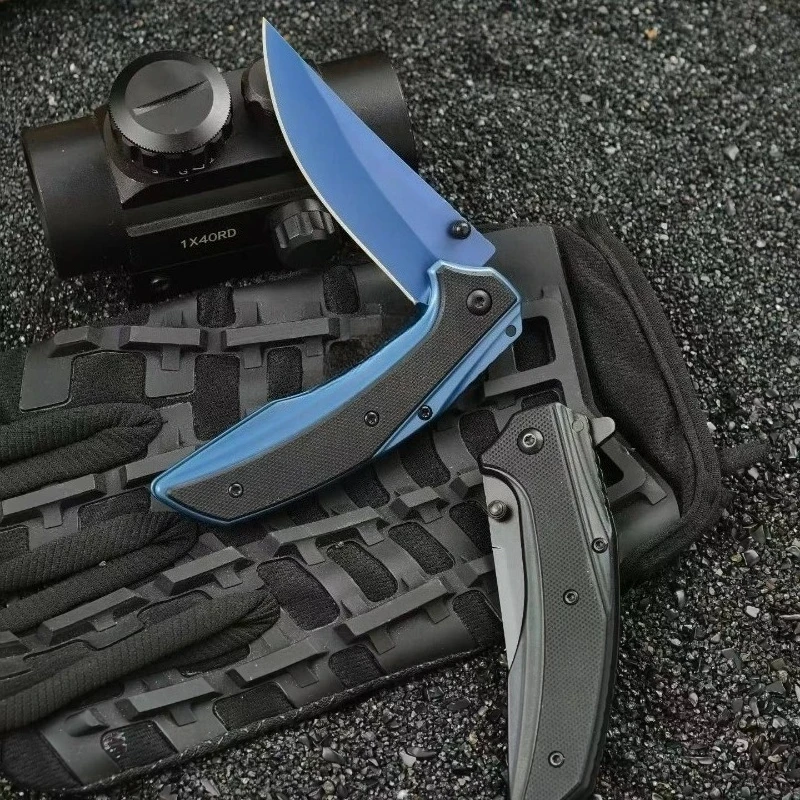 8320 Folding Knife G10+ Steel Handle 8CR13MOV Steel Edge, New Product Portable and Practical Fruit Knife EDC Tools