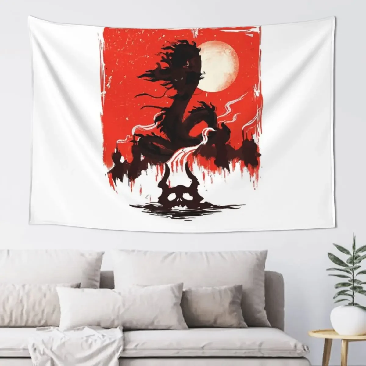 Kaido Onigashima Wano Kuni Tapestry Carpet On The Wall Decoration For Rooms Aesthetic Room Decors Decor For Bedroom Tapestry