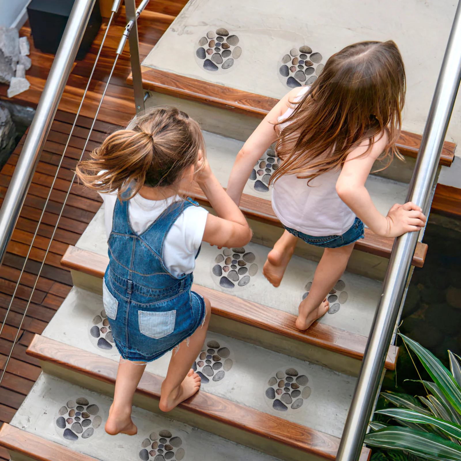 

8 шт. противоскользящие наклейки для ванны 15 см, круглые наклейки с каменной текстурой для ванны, пола, ванной комнаты, безопасный нескользящий коврик в душе, кухонной лестнице