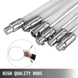 Parts Rod Tools Fireplace Flexible Home Nylon Rotating Sweeping System White 39.5inch 45-degree Brush Cleaning
