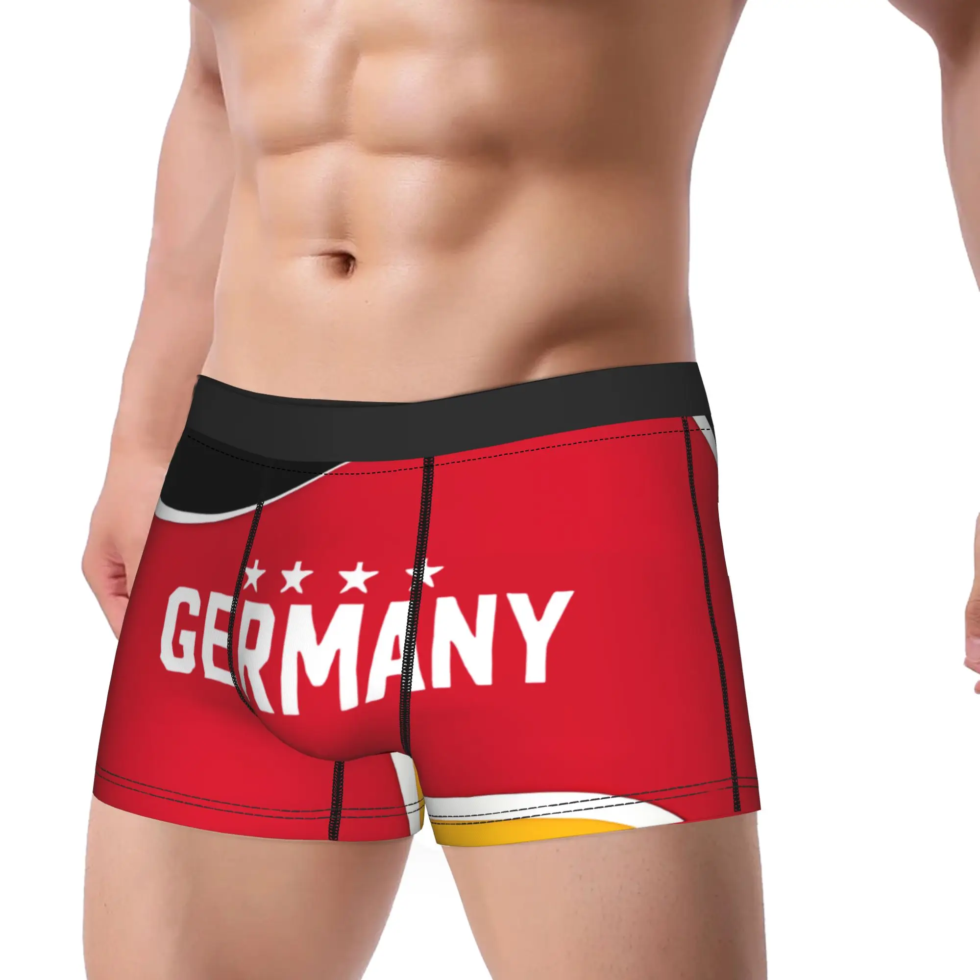 1piece Germany Design Pattern  Underpants Homme Panties Man Underwear Comfortable Shorts
