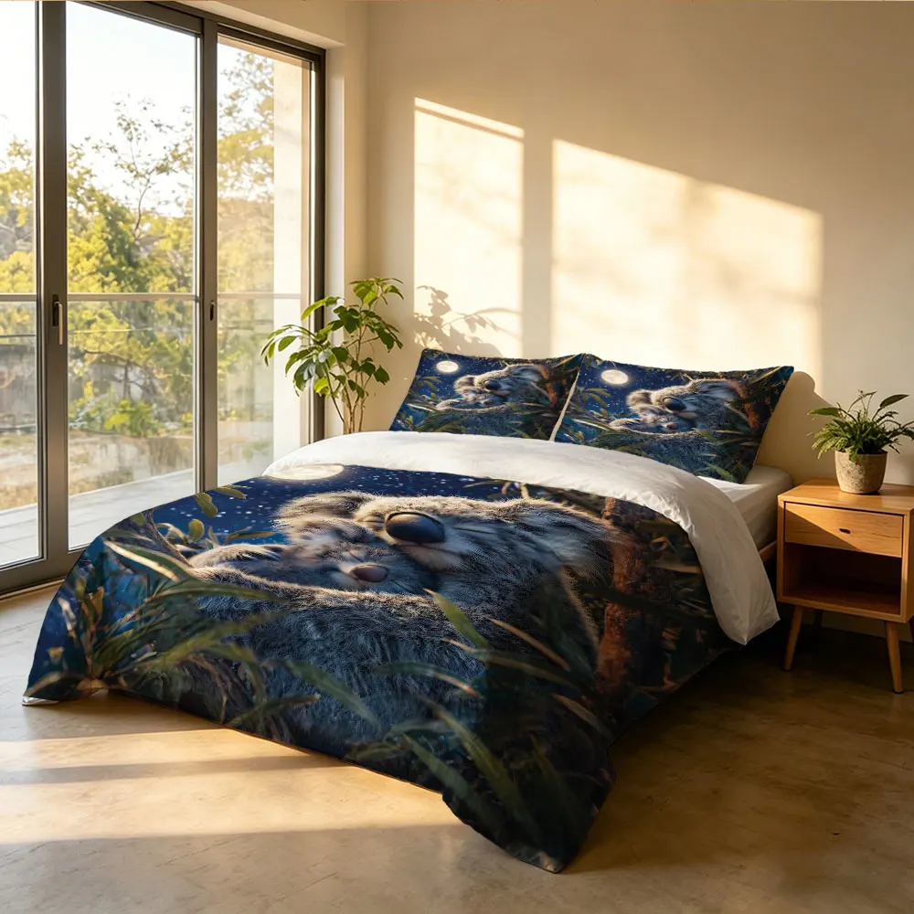 3pcs Funny 67 Printed Duvet Cover Set, Multi Size Comfortable Bedroom Bedding Decoration, Machine Washable