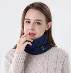 Winter Neck Gaiter Scarf for Men & Women, Fashionable Tie Dye and Fleece Lined for Outdoor Skiing and Hiking