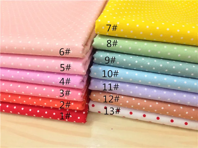 

Pure Cotton Plaid Printed Fabric Handmade Baby Cotton Clothes Full Cotton Face Bedding Home Fabric DIY Sponge Pad