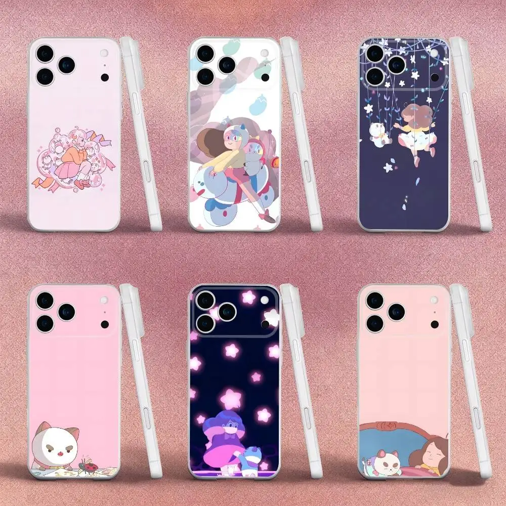 

Cute B-Bee And P-Puppycat Phone Case For iPhone 17,16,15,14,13,12,X,XS,Pro,Max,Plus,E,Air,Mini with Magsafe Magnetic Liquid TPU