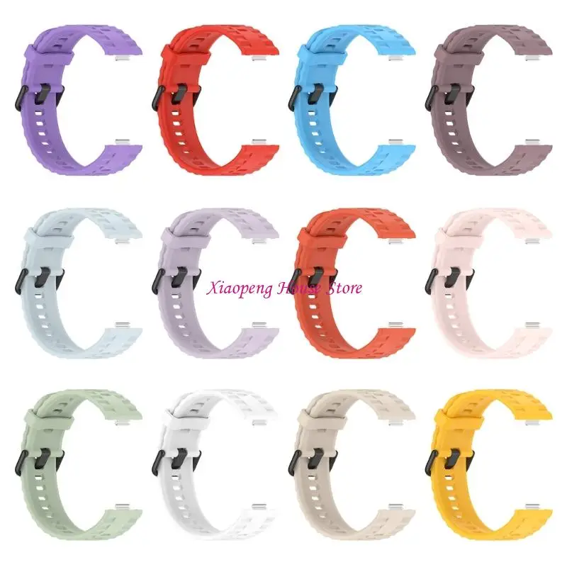 Pulseras muñeca banda para Watch Fit 4 Gym entrenamientos gimnasia y Cinturón liberación rápida ocio 77JC