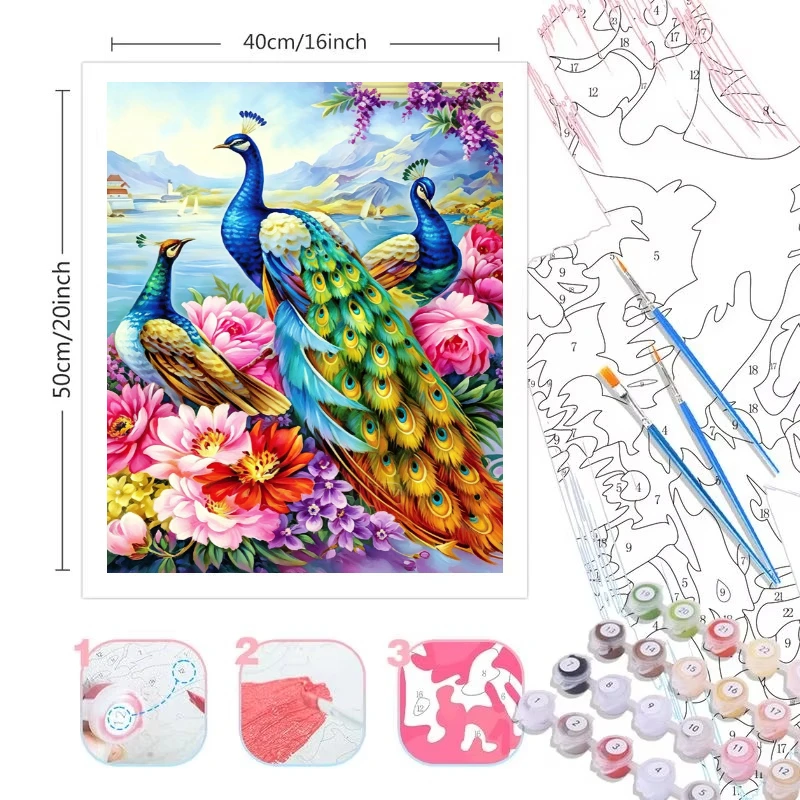 Paint By Numbers Kit for Adult - đánh giá và giá Art Craft Letter A