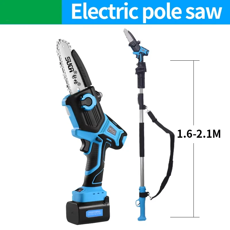 Small Home Garden Tool Portable Easy Operated Electric Battery Lithium Chainsaw Mini Power Chain Saw with Battery