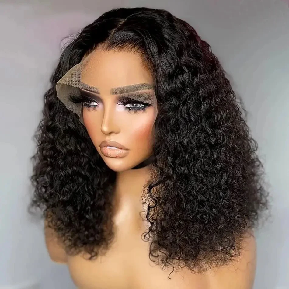 13X4 Short Curly Bo…