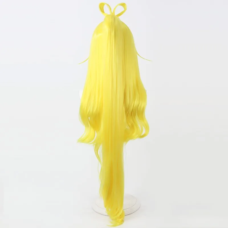Peruka do cosplayu Aida Mana, długa żółta peruka do cosplayu Aida Mana na Comicon, imprezę, dla dorosłych kobiet i mężczyzn