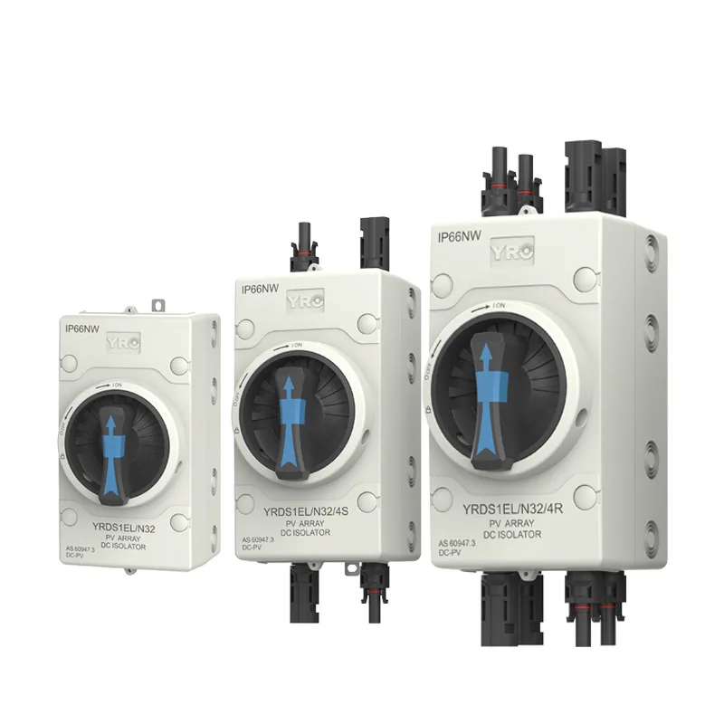 

Hot-Selling Photovoltaic DC Waterproof Isolating 4P 32A 1000V Up-Down Wiring IP66 Conversion Control Switch