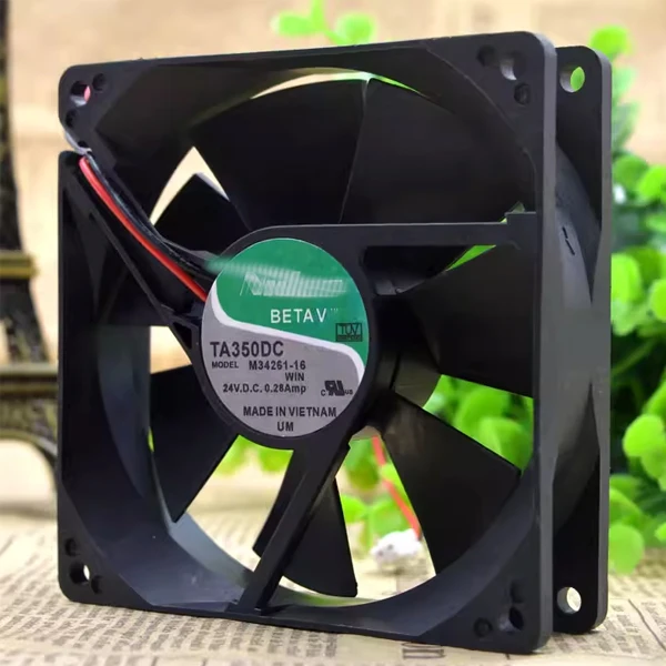 

Вентилятор охлаждения Nidec 9025 24V 0.28A TA350DC M34261-16 с двойным шарикоподшипником