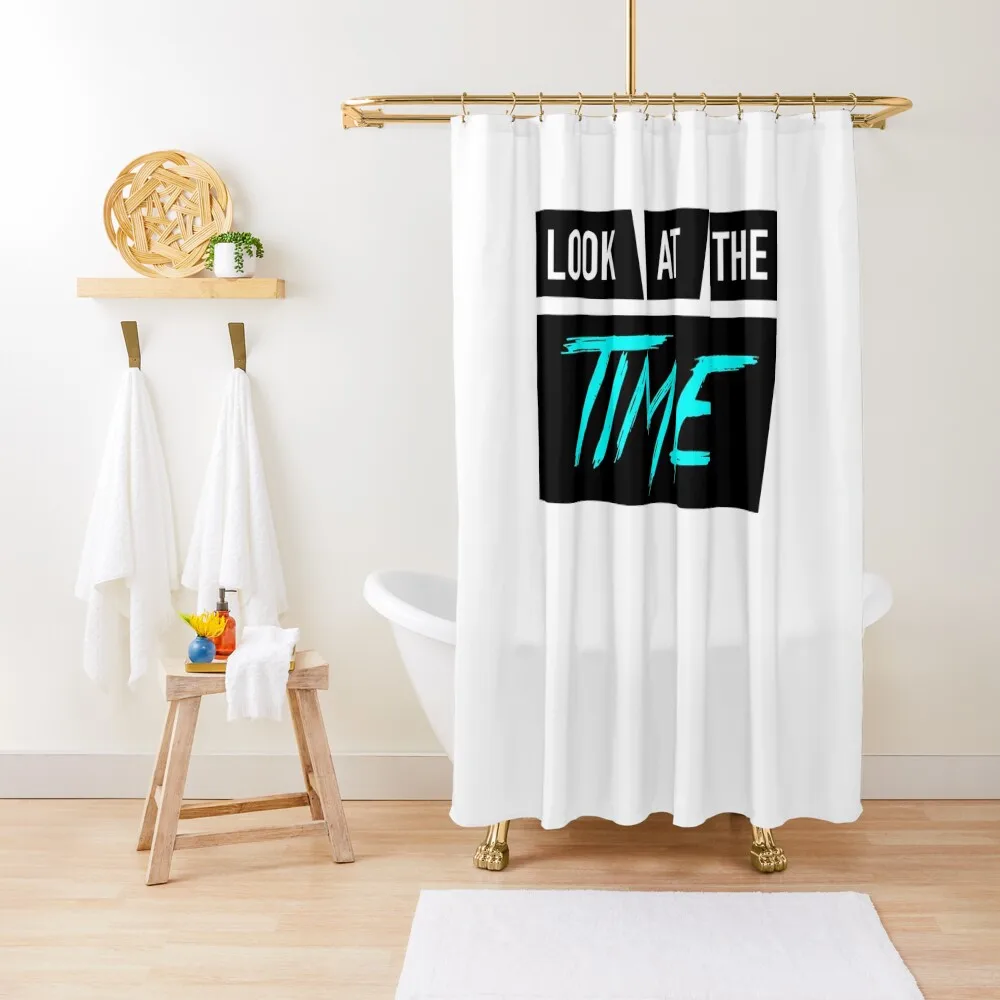

Look at the time Shower Curtain Anime Bathroom Cover Funny Shower Shower For Bathrooms Curtain