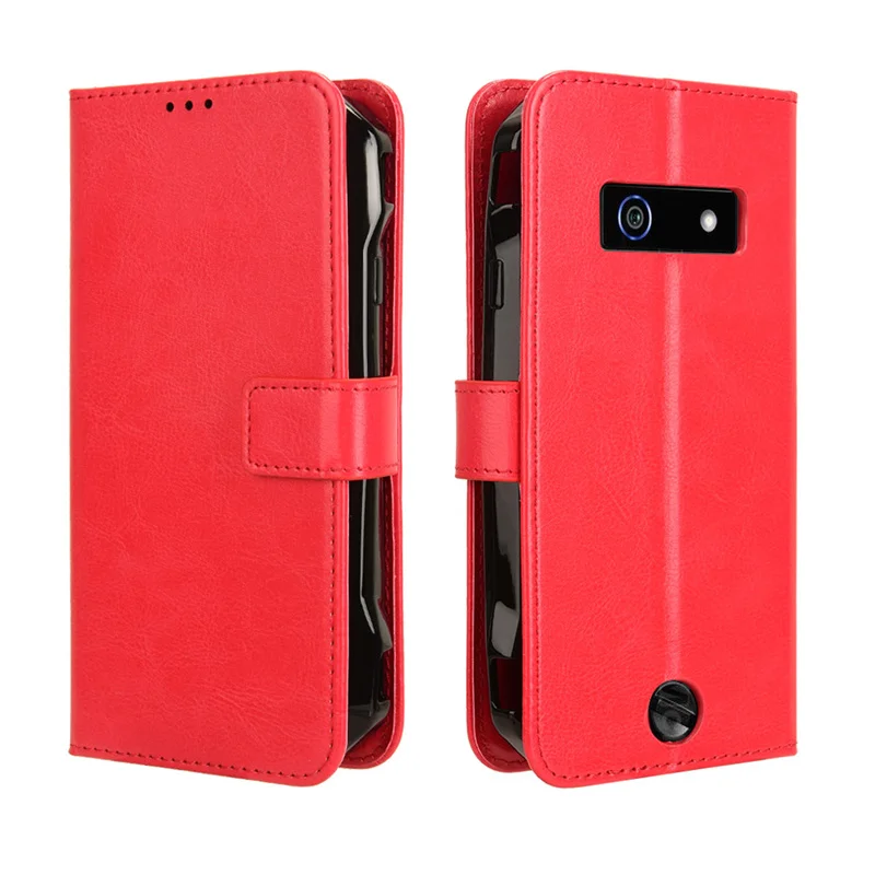 

Fit in Kyocera DuraForce EX Luxury Crazy Horse Leather Case Skin PU Suitable for Kyocera KY-51D KC-S703 Phone Case