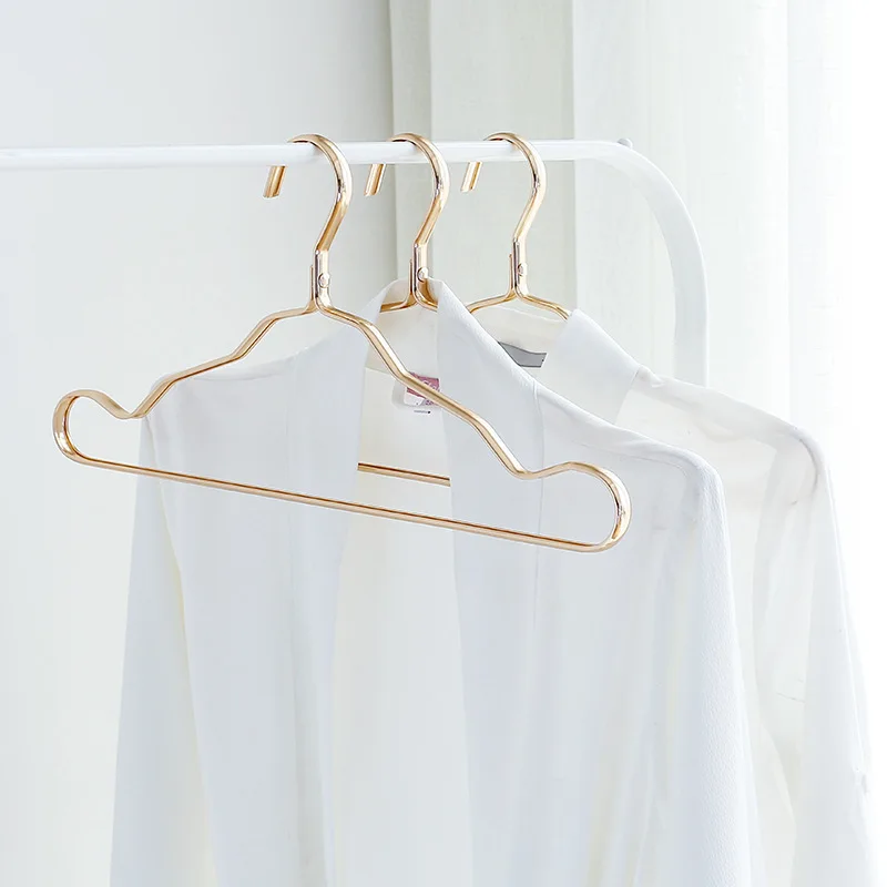 Aluminum Alloy Hanger Non Marking Clothing Support Household Anti Skid Hanging Rust And Fading Adult Wardrobe