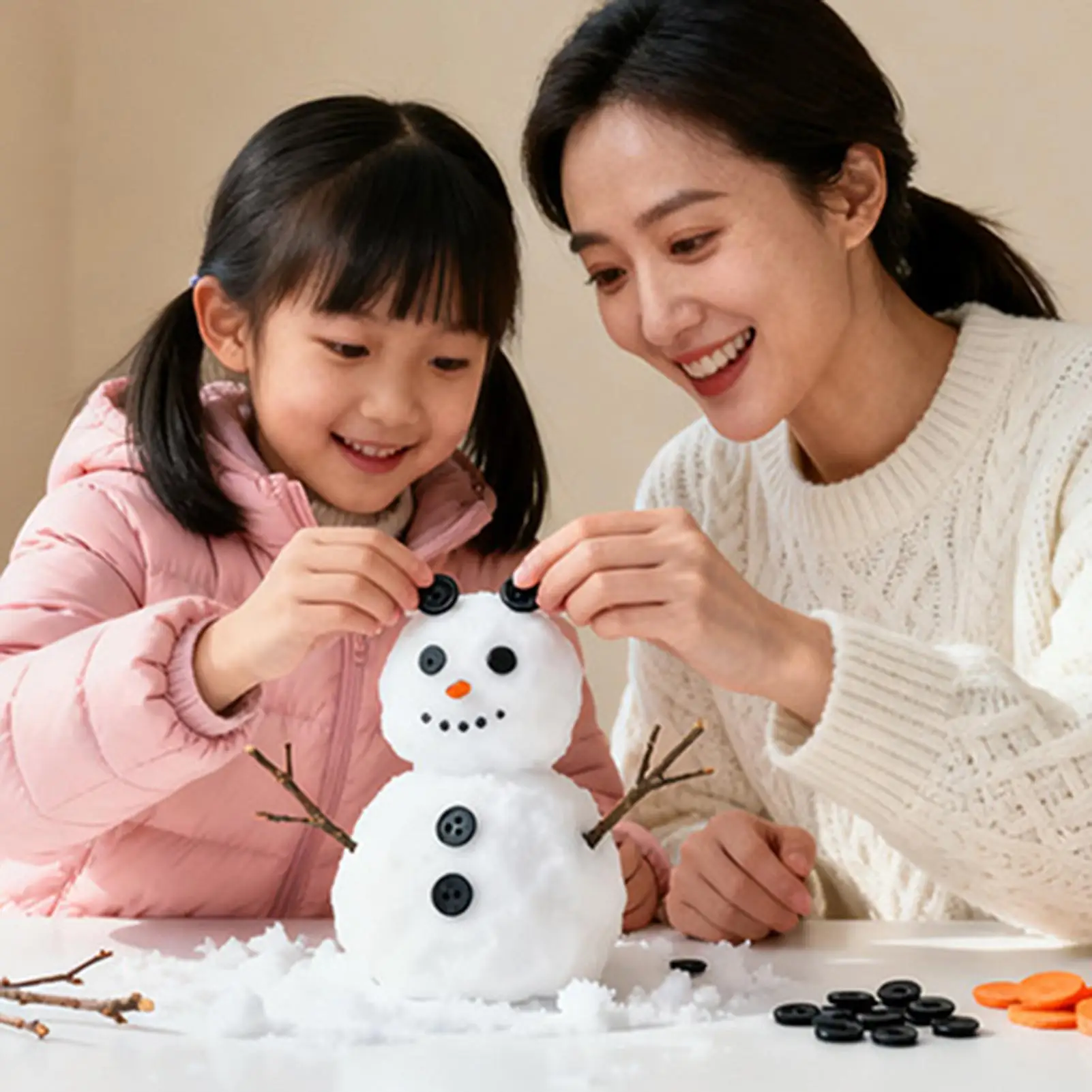 Build A Snowman Kit Christmas Decorations Funny Build Snowman Kit Christmas Crafts For Kids Teens Boys Girls Family Party