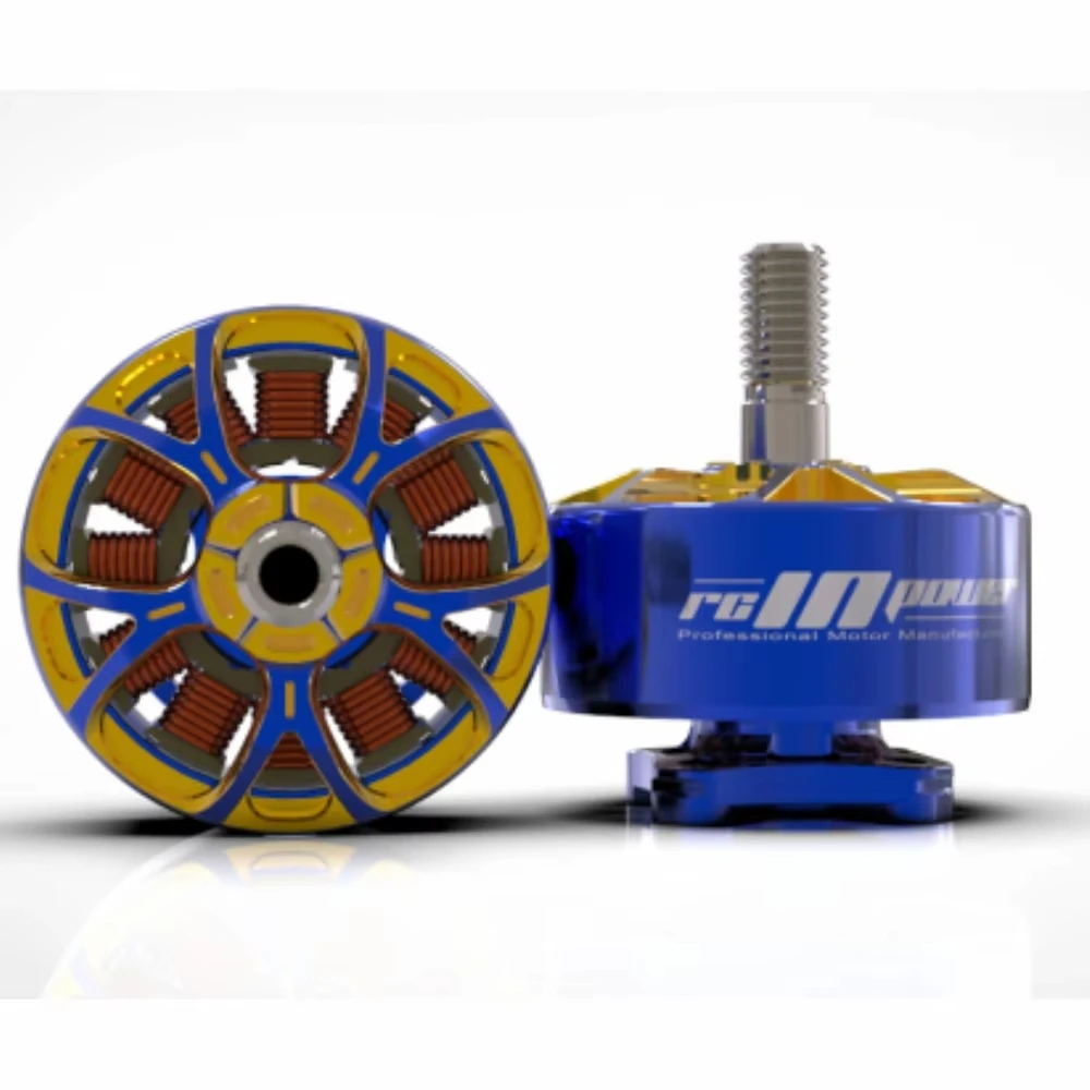 Motor sin Escobillas FyRcinpower Aos Supernova 2207 1980kv 5-6s Lipo para Drones de Carreras FPV Freestyle de 5 Pulgadas, Piezas de Quadcopter