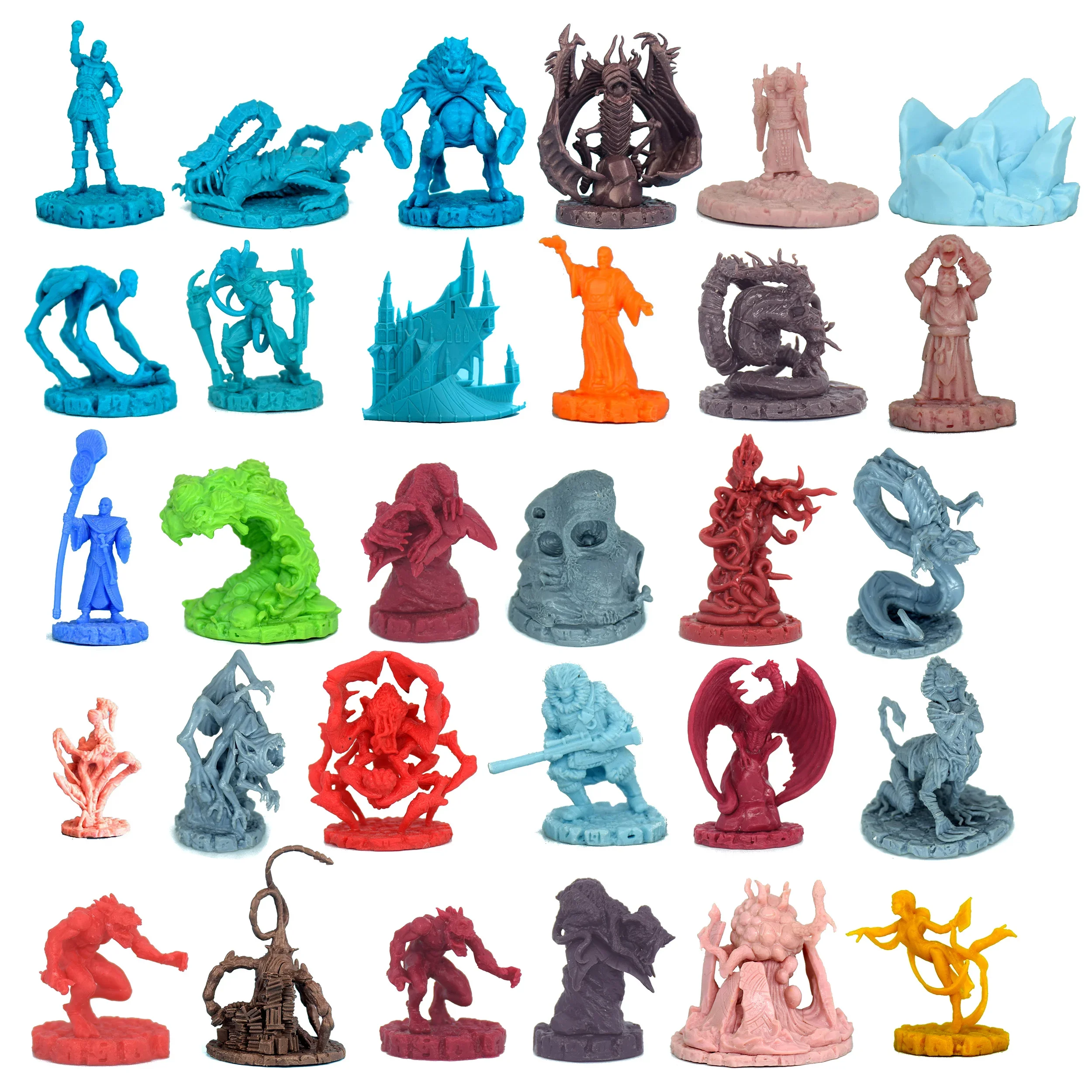 Board game Cthulhu Wars cultists aliens Great Old Deep One starspawn Hunting Horror Ghoul monsters miniatures figures models P2