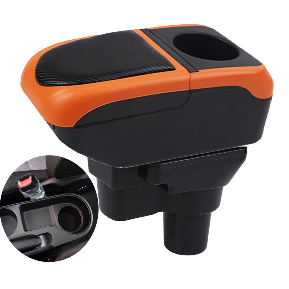 

Автомобильный KIA Rio 4 Rio X-line Solaris 2 Accent Vern, подлокотник, ящик для хранения центральной консоли, ворайвер и поддержка локтя пассажира