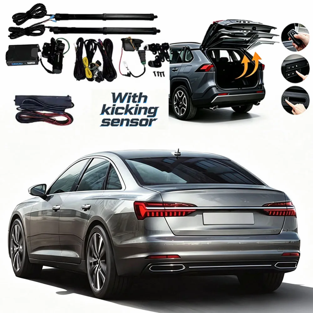 Fits For AUDI A6L(c8) 2019-2025 Power Liftgate Electric Tailgate Control System with without Kicking Sensor