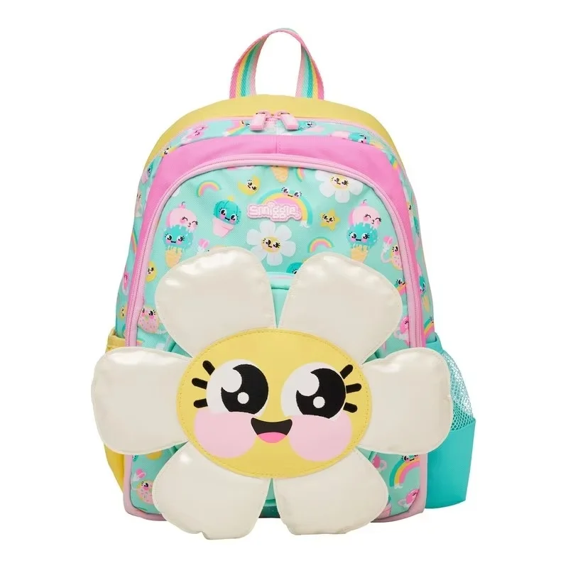 Australia Smiggle School Bag Children\'S Large Capacity Backpack Elementary School Cartoon Style Lunch Box Pen Case Water Cup