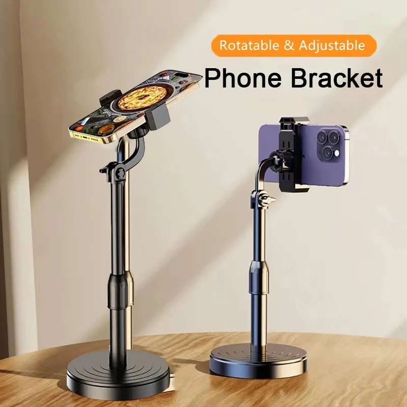 Support de téléphone portable multifonctionnel, support de diffusion vidéo en direct, support télescopique réglable pour téléphone portable, support portable pour iPhone OPPO