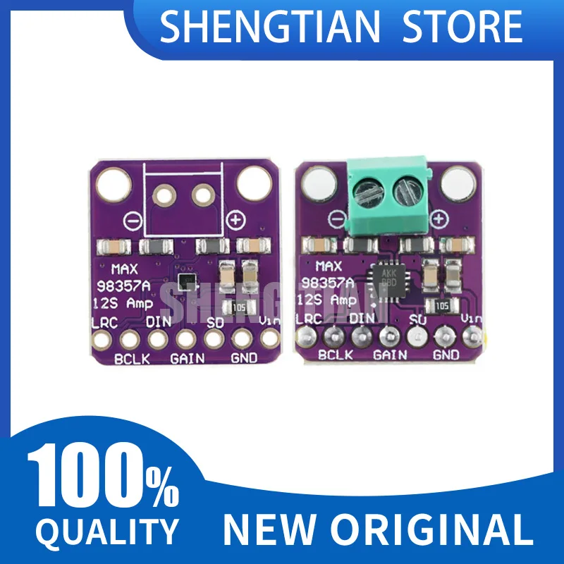 1pcs MAX98357 I2S ISS D Class Audio Power Amplifier Board Module MAX98357AETE MAX98357AEWL for Arduino ESP32 8Khz~96Khz