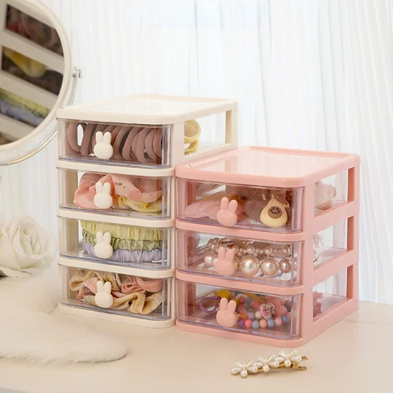 Portable Hair Accessories Storage Box Baby Head Rope Hairpin Rubber Band Jewelry Dressing Jewelry Case Darling Bedroom Organizer