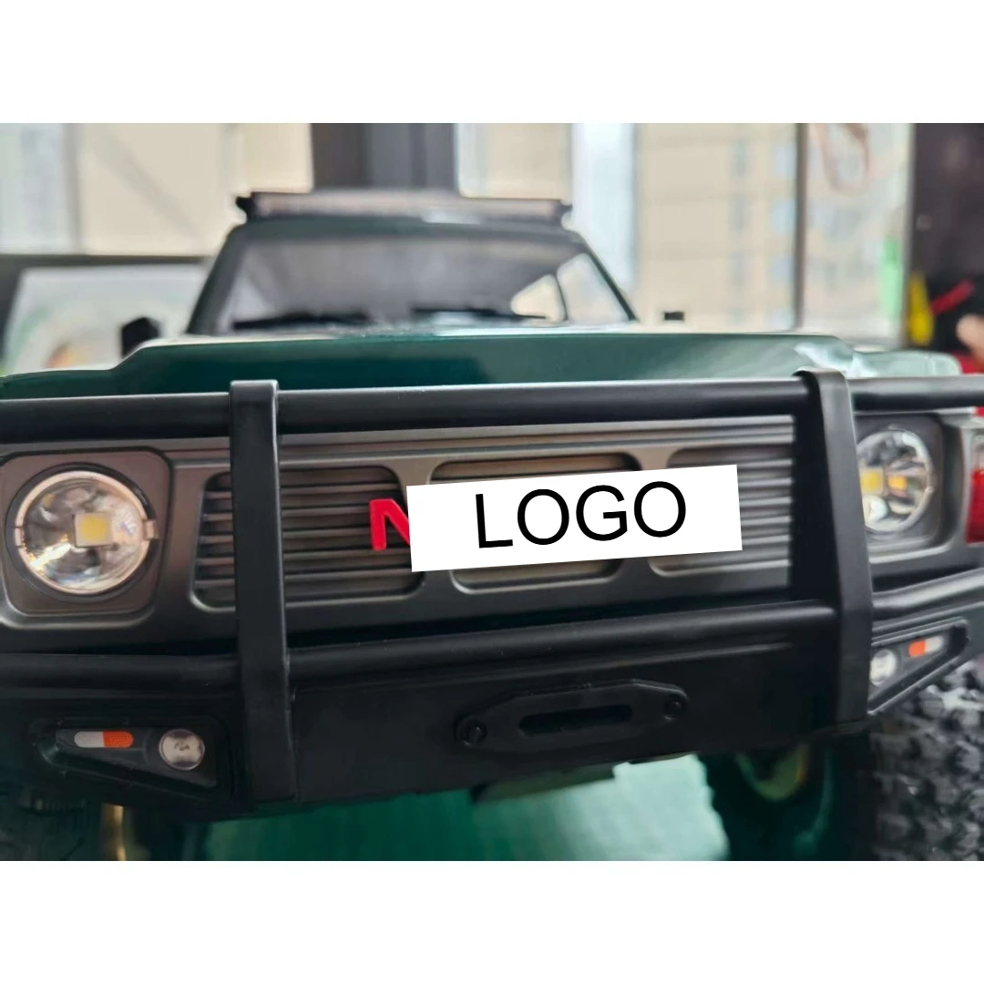 For YK4107 1/10 RC Crawler Grille Logo 3D Printed Letter Custom Color Scale Decorative Styling Decor Upgrade Hobby Accessories