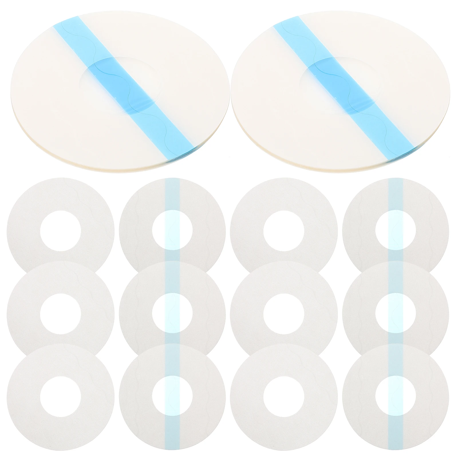 

20pcs Anti-Slip Sensor Patches Breathable Tpu Adhesive Patch Replaceable Fixing Covers For Sports Outdoor Daily Use Sensor