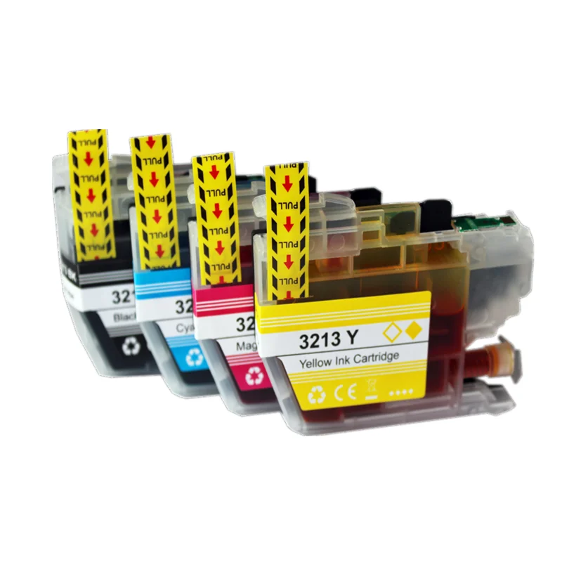 Kompatibel LC 3211 Lc3213 untuk LC3211 LC 3213 Ink Cartridge untuk Brother DCP-J772DW DCP-J774DW MFC-J890DW MFC-J895DW Printer