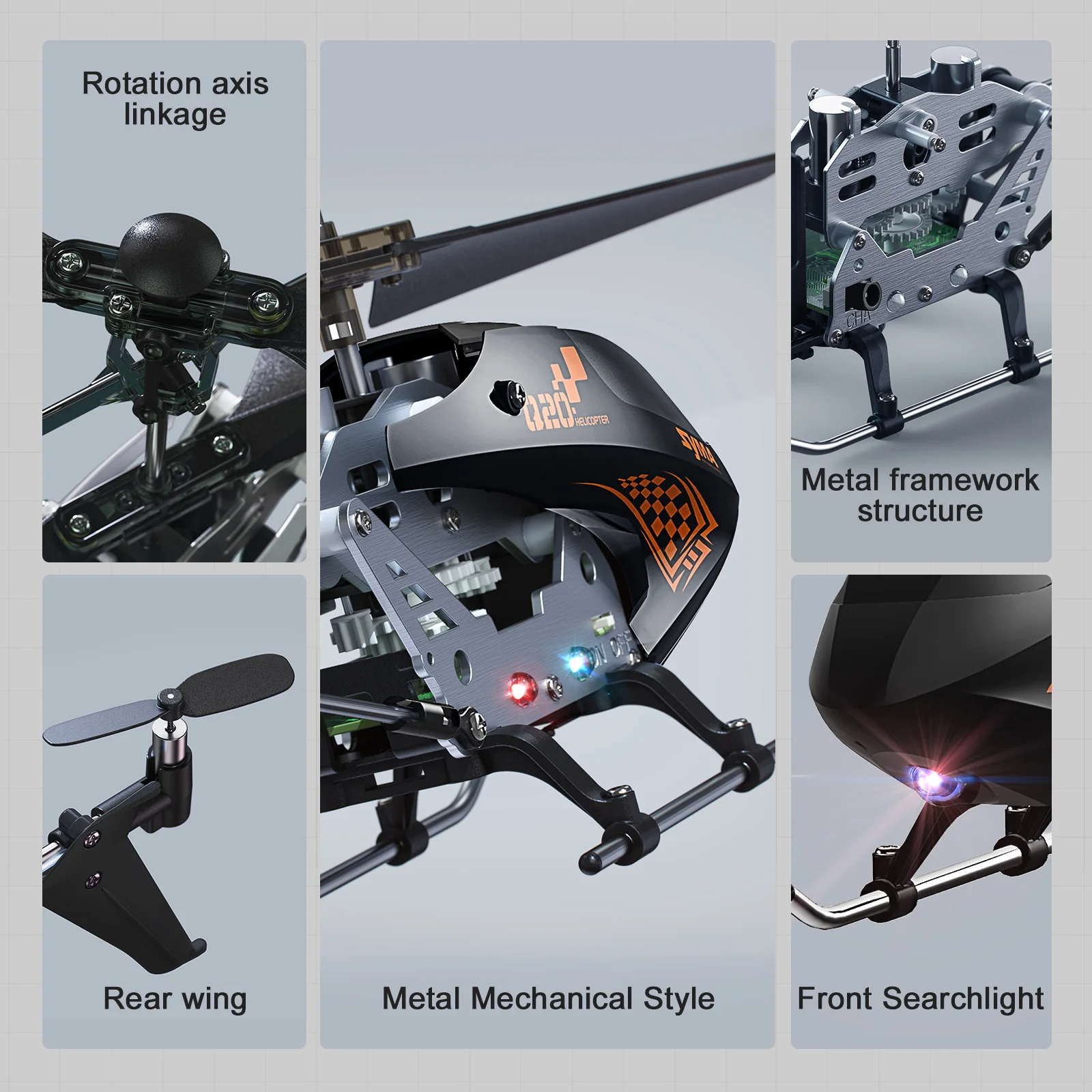 New Arrival SYMA Remote Control Helicopter, Q20 Aircraft with Altitude Hold, 3.5 CH, Easy to Fly RC Toy for Kid Beginner