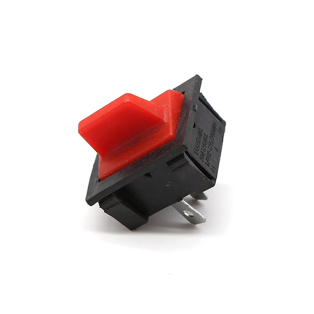 2 Pin Terminal Rocker Switch for Engine Stop 2 Position Snap In Mounting Suitable for Household Appliance Control and Generators