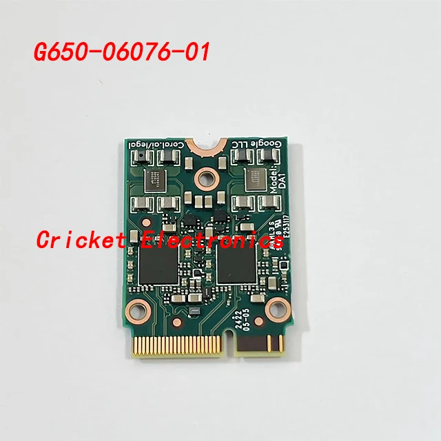 G650-06076-01 Çift kenar 8 bit modülü ile Google TPU mercan M.2 hızlandırıcı