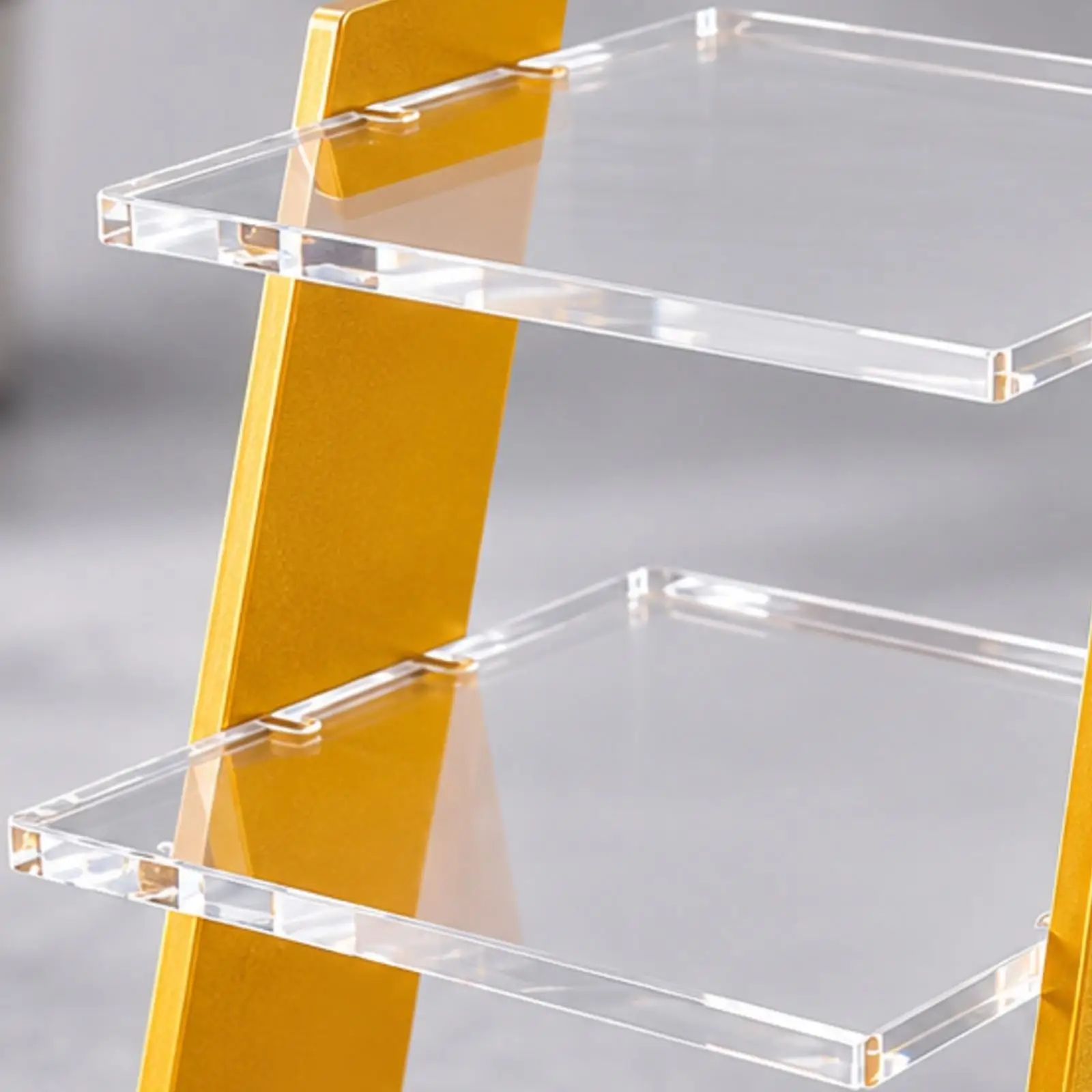 Acrylic Eyewear Rack Three Tier Clear Glasses Display Stand for Optical Countertop Organizer Retail Shelving Showcase