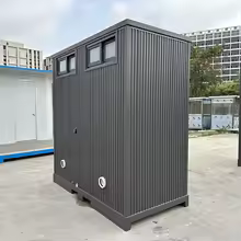 Double Portable Toilet - Dark Doors product image