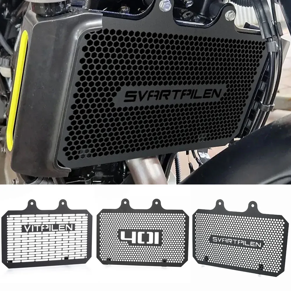 

For Husqvarna Svartpilen VITPILEN 401 2018-2023 Radiator Protector Water Tank Shield Heavy-Duty Cooling System Protection Cover