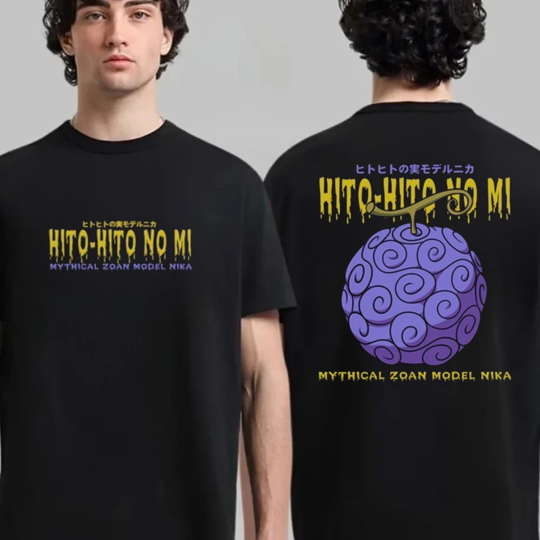 เสื้อยืดลายผลปีศาจวันพีซ มังกี้ ลูฟี่ สำหรับผู้ชาย ผู้หญิง เด็ก เสื้อยืดอนิเมะ ผ้าฝ้าย แขนสั้น เสื้อยืดฤดูร้อน เสื้อโอเวอร์ไซส์