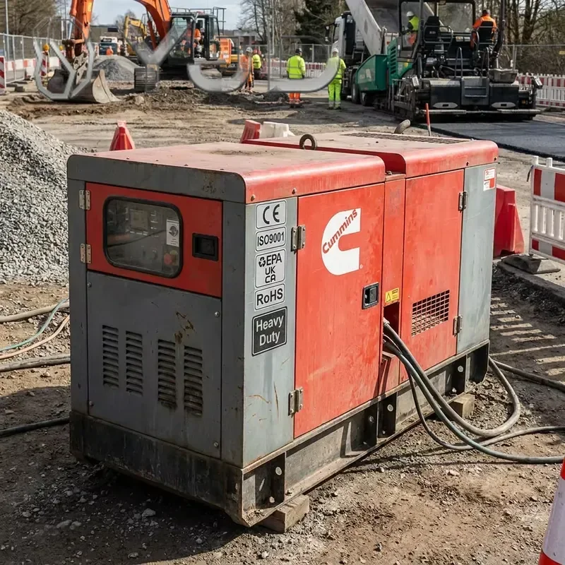 EPA Weichai Engine 12V DC Electric Start Water Cooled Industrial Silent Generator Prime Mover Stamford