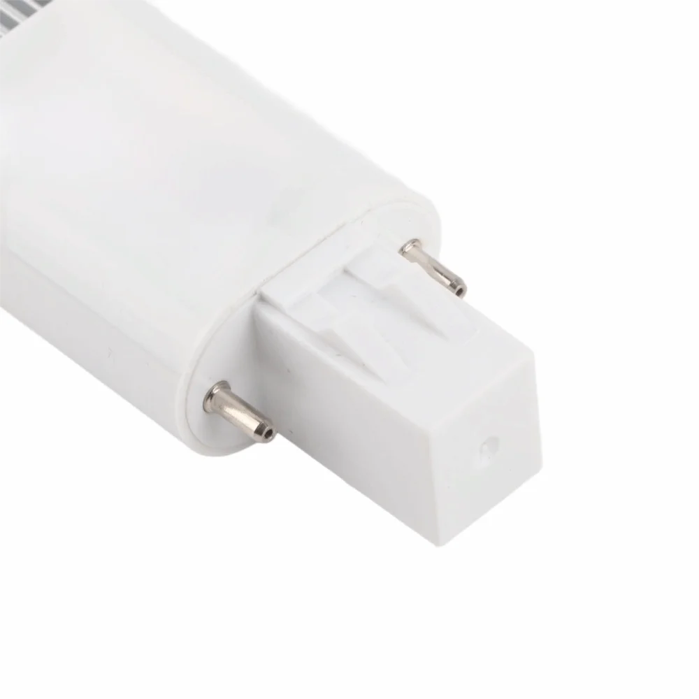 2 Pack G23/GX23 LED Bulb 6W AC 85-265V LED Tube Light 2-Pin 600LM Compact Fluorescent Replacement Horizontal Installation