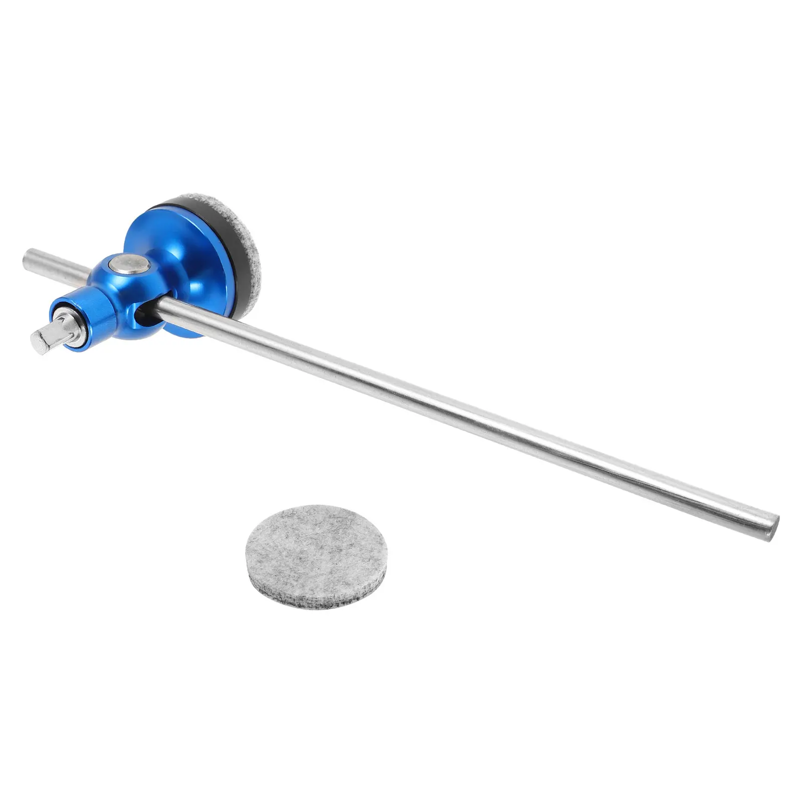 

Jazz Pedal Bass Drum Hammer Percussion Instrument Accessory Head Foot Kick Supply