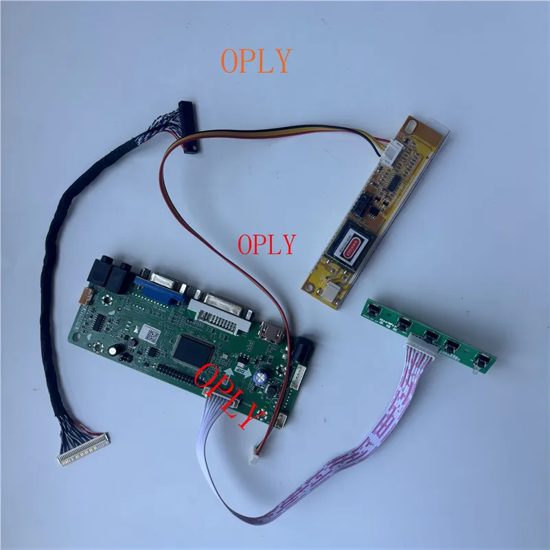 M.NT68676 HDMI-compatible VGA DVI Controller board kit for B141EW02 B141EW03 B141EW04 1280X800 14.1