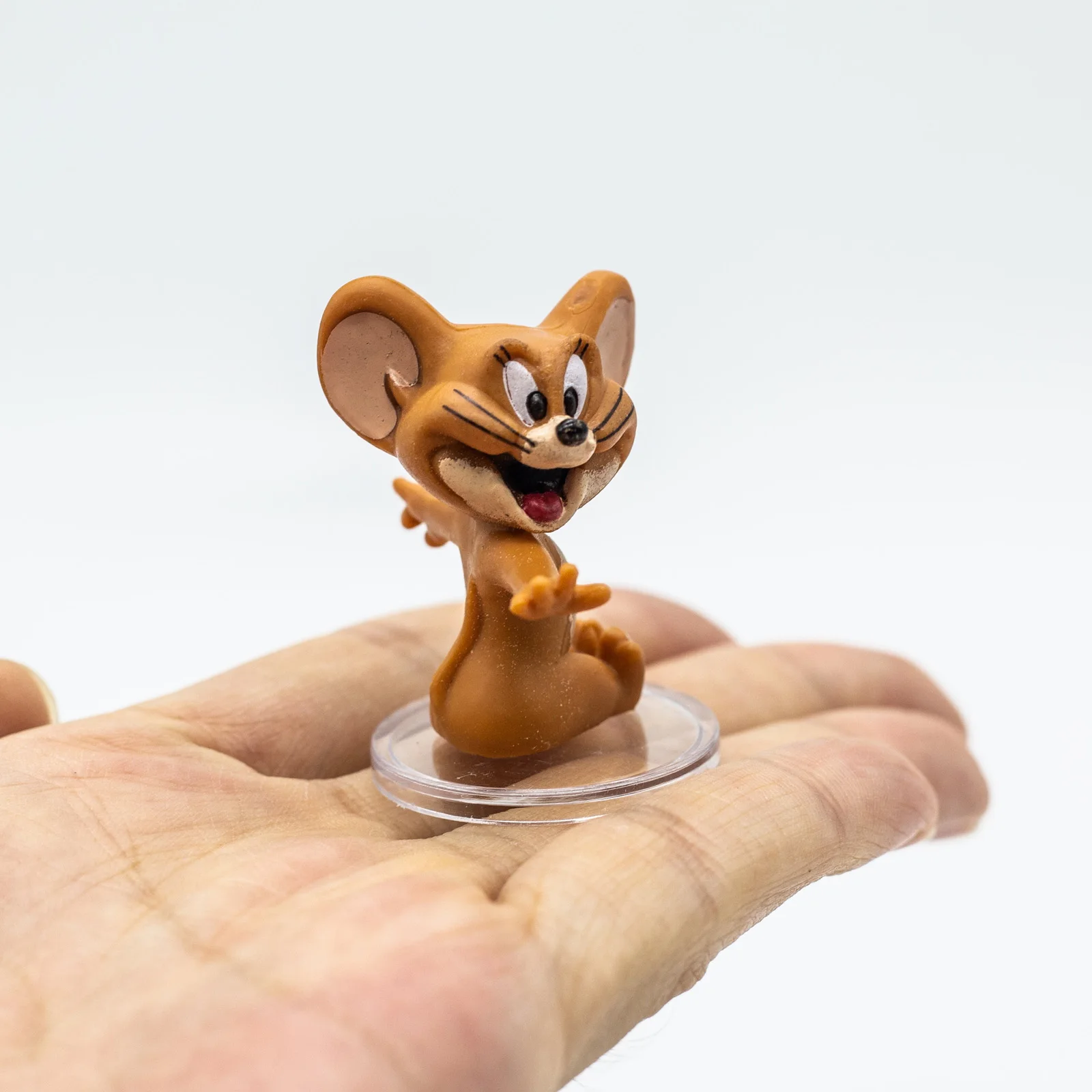Figurine d'action Anime Mini poupée mignon Spike chien Toms chat Jerry souris drôle dessin animé Figurine Table ornements enfants cadeaux d'anniversaire
