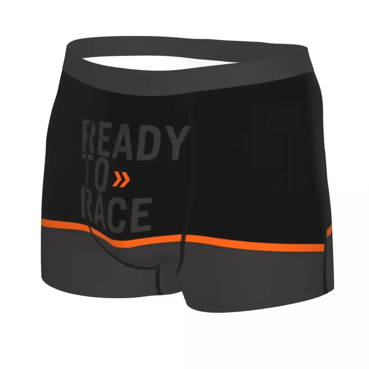 Custom Ready To Race Boxers Shorts Men's Motocross Enduro Cross Briefs Underwear Cool Underpants