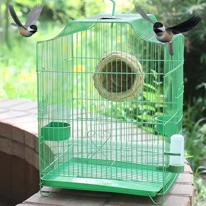 97Qd Nước gà Cúp vẹt Cage bát thực phẩm bằng nhựa cho chim bồ câu