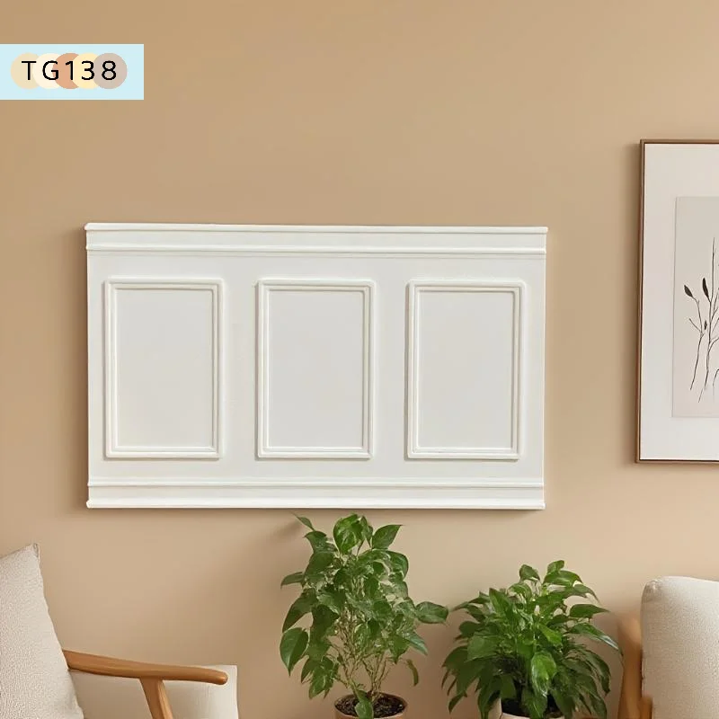 【New】1Pcs Role Play Doll House Accessories Dollhouse Square Wall Skirt Wall Panel For Micro Landscape Window Display